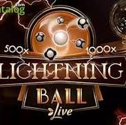 Lightning Ball game by Evolution – logo hosted on NV Casino