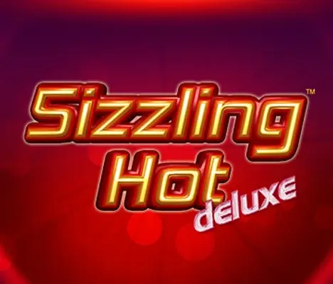 Sizzling Hot Deluxe slot logo by Greentube at NV Casino